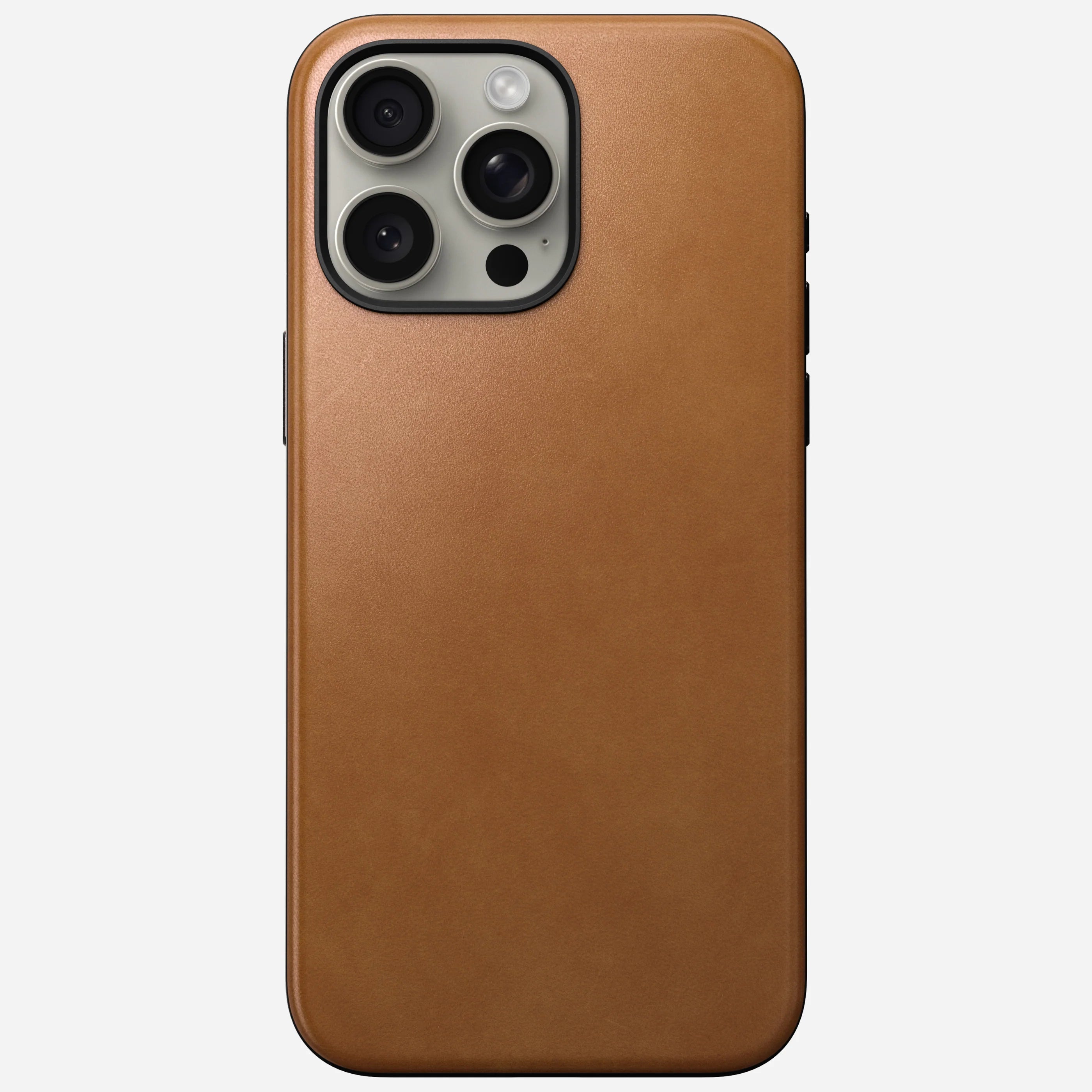 Modern Leather Case : iPhone 15 Series