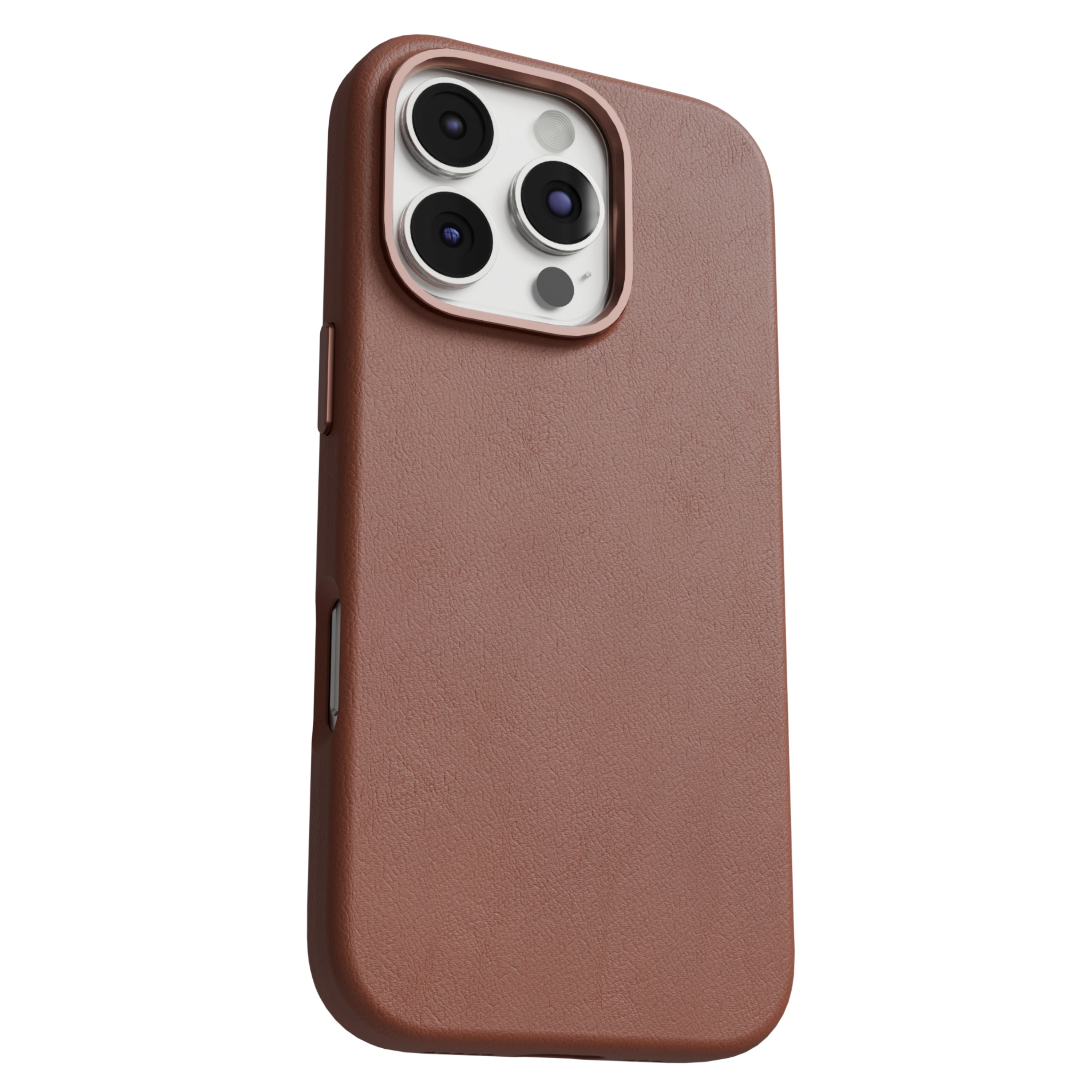 iPhone 16 Series: Full Grain Leather Case