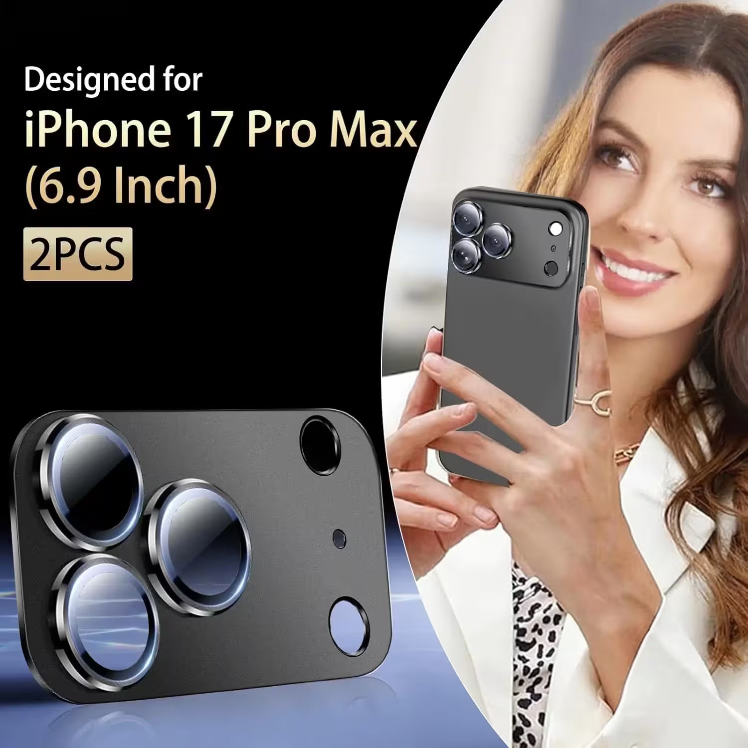 iPhone 17 Pro /  Max Camera Plateau Metal Protector