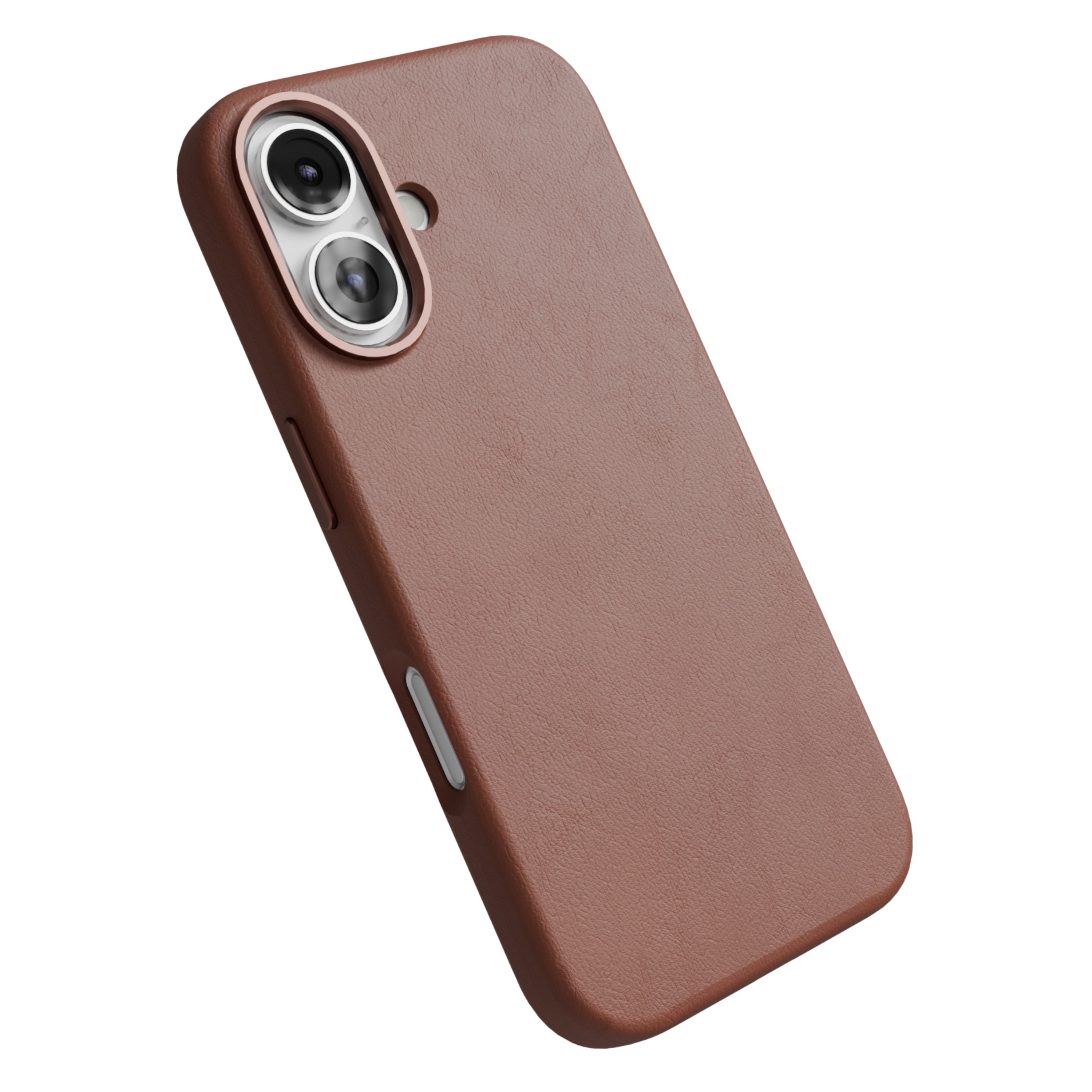 iPhone 16 Series: Full Grain Leather Case