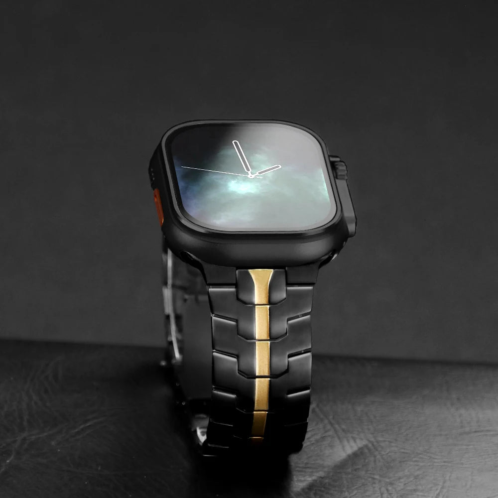 Titanium Dual Color Strap For Apple iWatch 49 MM Series Ultra/Ultra 2