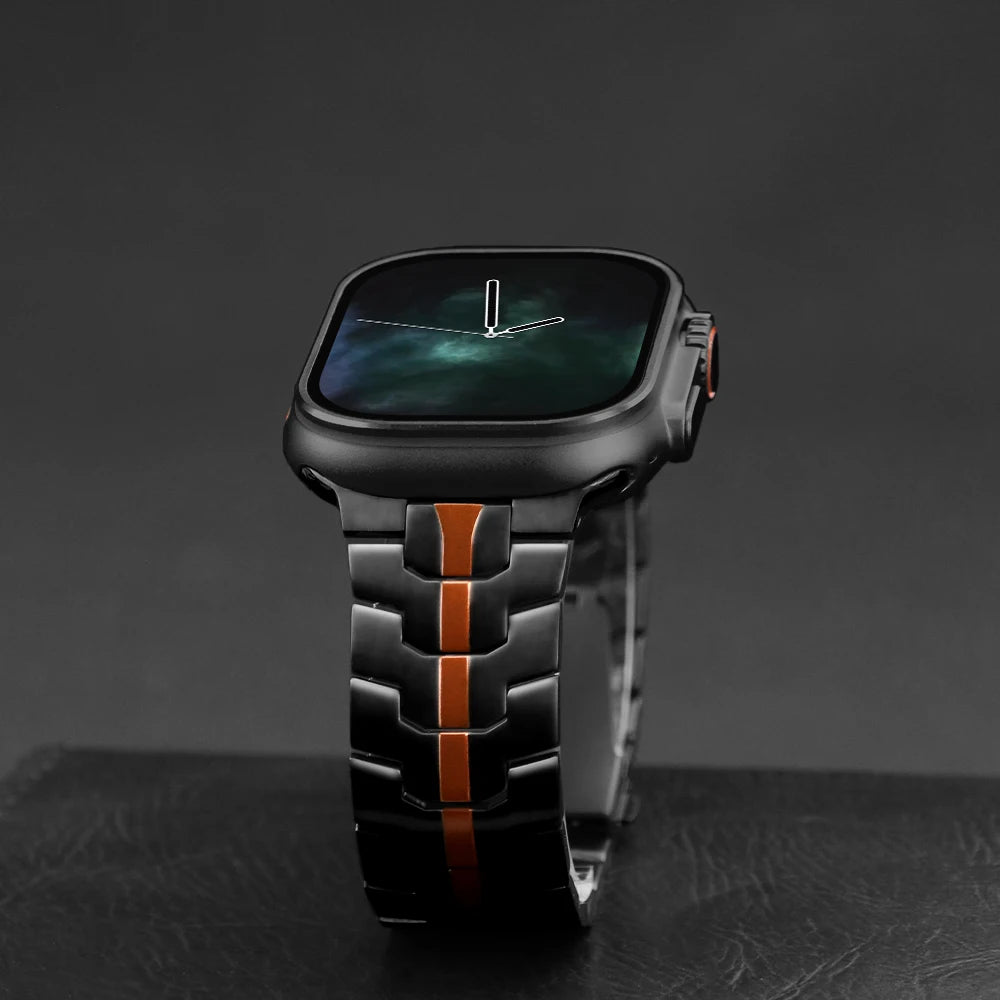 Titanium Dual Color Strap For Apple iWatch 49 MM Series Ultra/Ultra 2