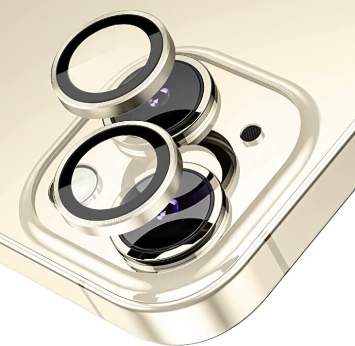 Iphone Camera Rim iPhone 15 Series Sapphire Crystal PVD Stainless Camera Ring