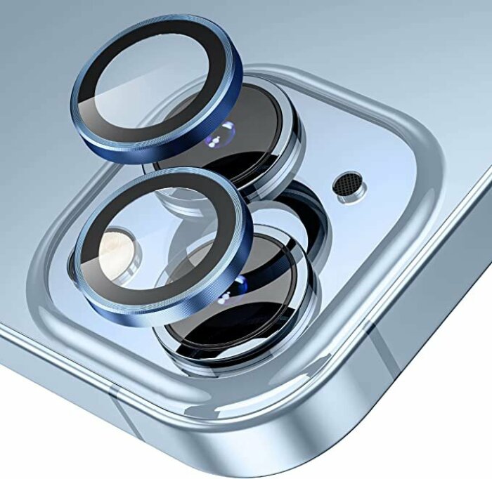 Iphone Camera Rim iPhone 15 Series Sapphire Crystal PVD Stainless Camera Ring
