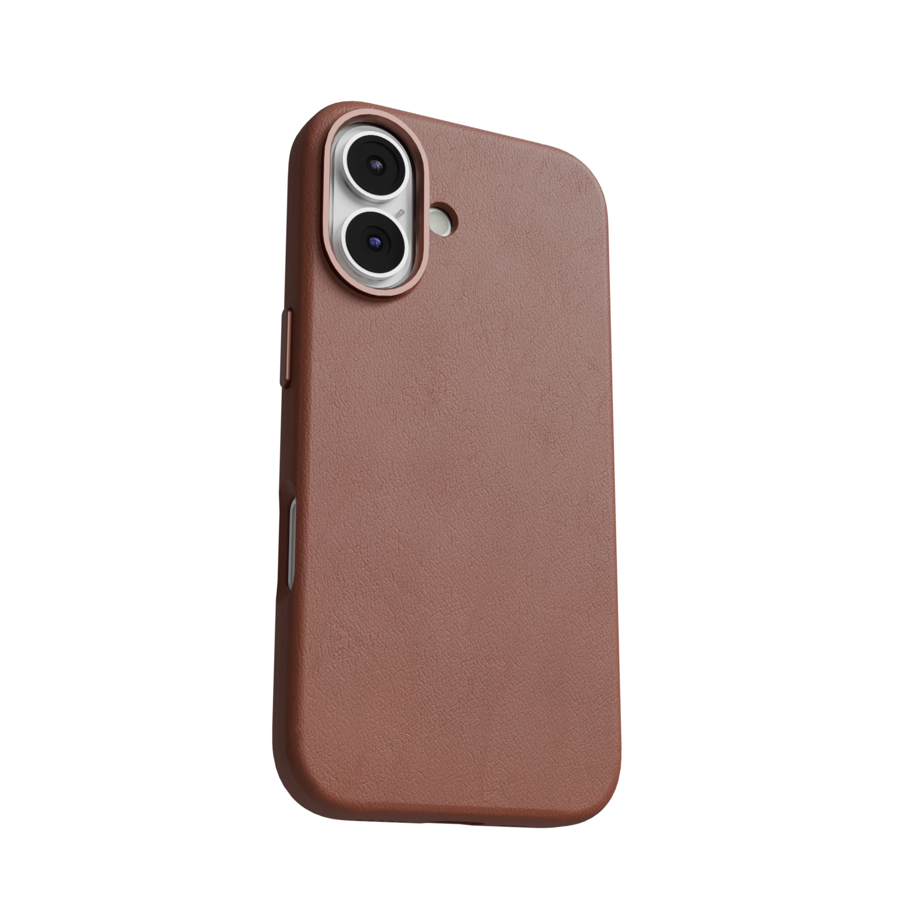 iPhone 16 Series: Full Grain Leather Case