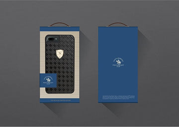 Luxury US Polo Santa Barbara Black Racquet Club Synthetic Leather Case | Cover for iPhone 7