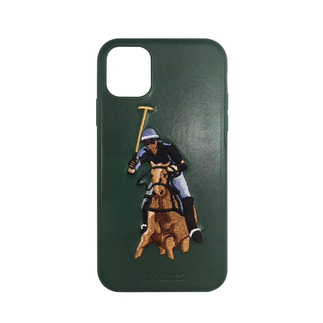 Santa Barbara Jockey Series Genuine Leather Case For iPhone