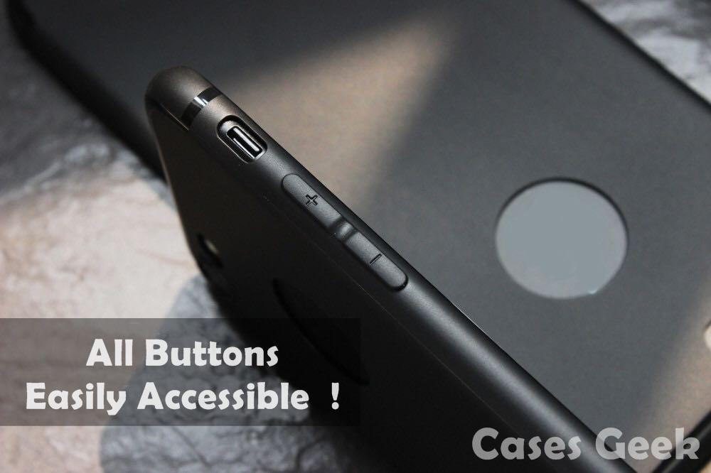 iPhone Black Premium Anti Skid Soft Silicone Back Case | Cover
