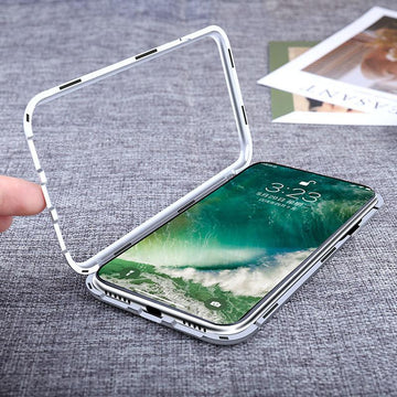 iPhone Aluminium Magnet 360 Degree Protection Magnetic Flip Cover