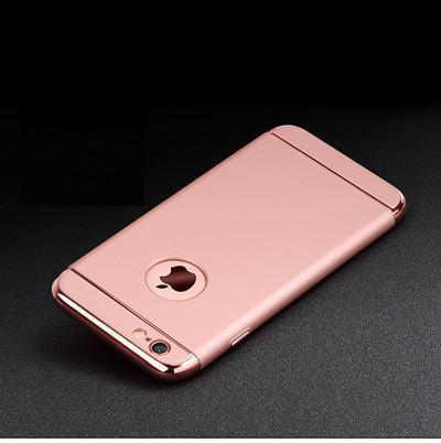 iPhone Joyroom Rose Gold Matte Finish 3in1 Chrome Plating Case | Cover