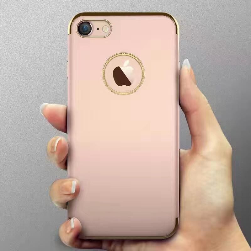 iPhone Rose Gold Fashion Series with Gold Plating Case | Cover