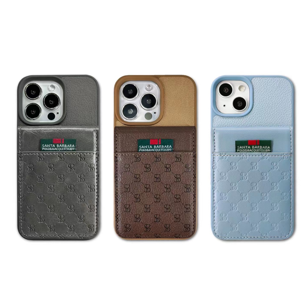 iPhone 13 Pro Cover - Santa Barbara HULDE Series Genuine Leather Case