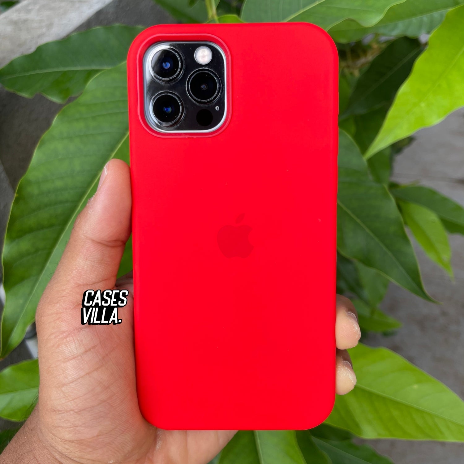 Premium Original Silicone Case with Camera Frame for iPhone 12 Series