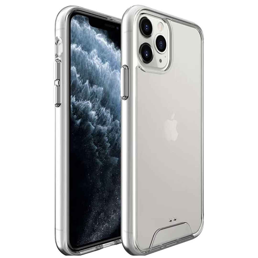 SPACE CASE: Luxury Crystal Clear Cover for iPhone 12 & 13 Series