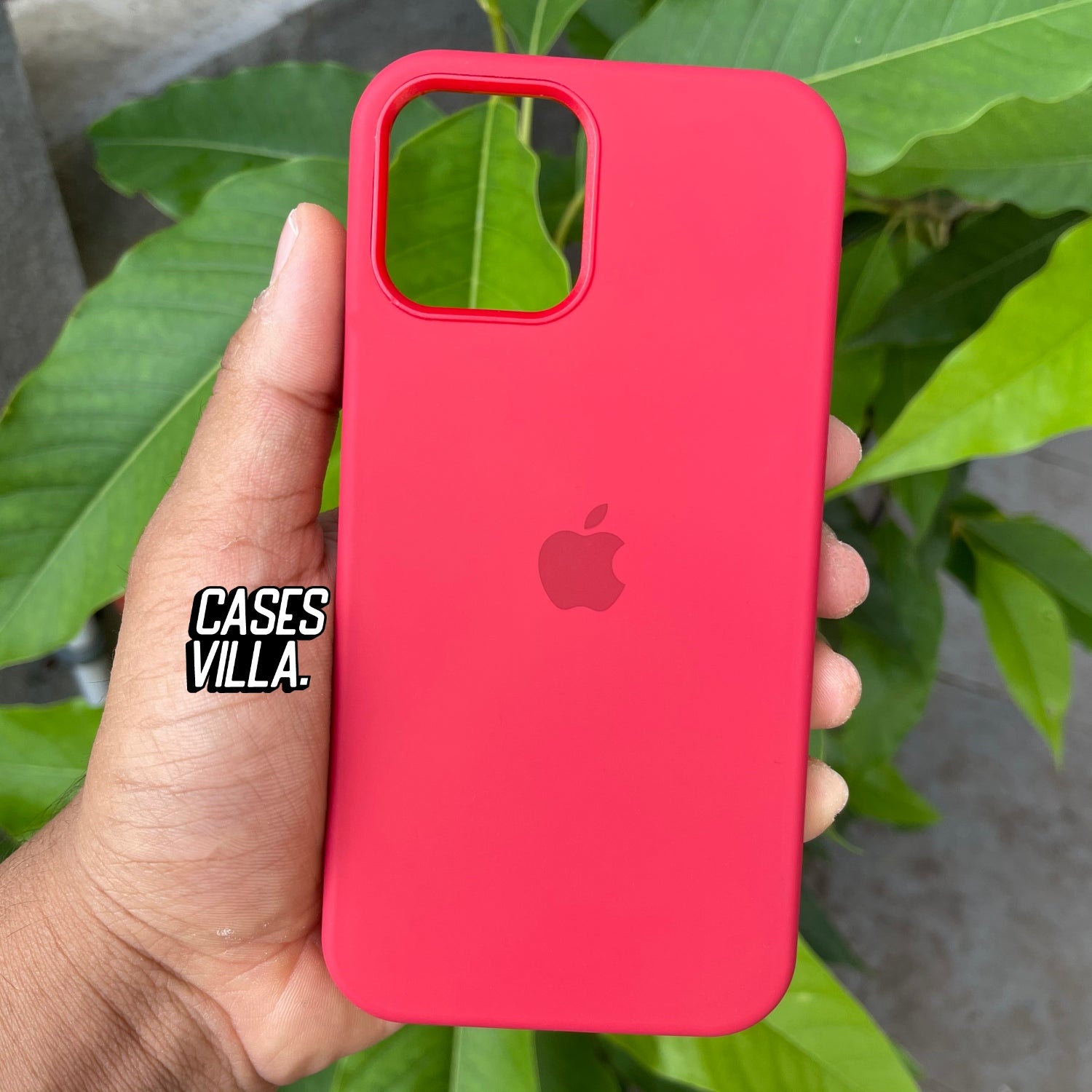 Premium Original Silicone Case with Camera Frame for iPhone 12 Series