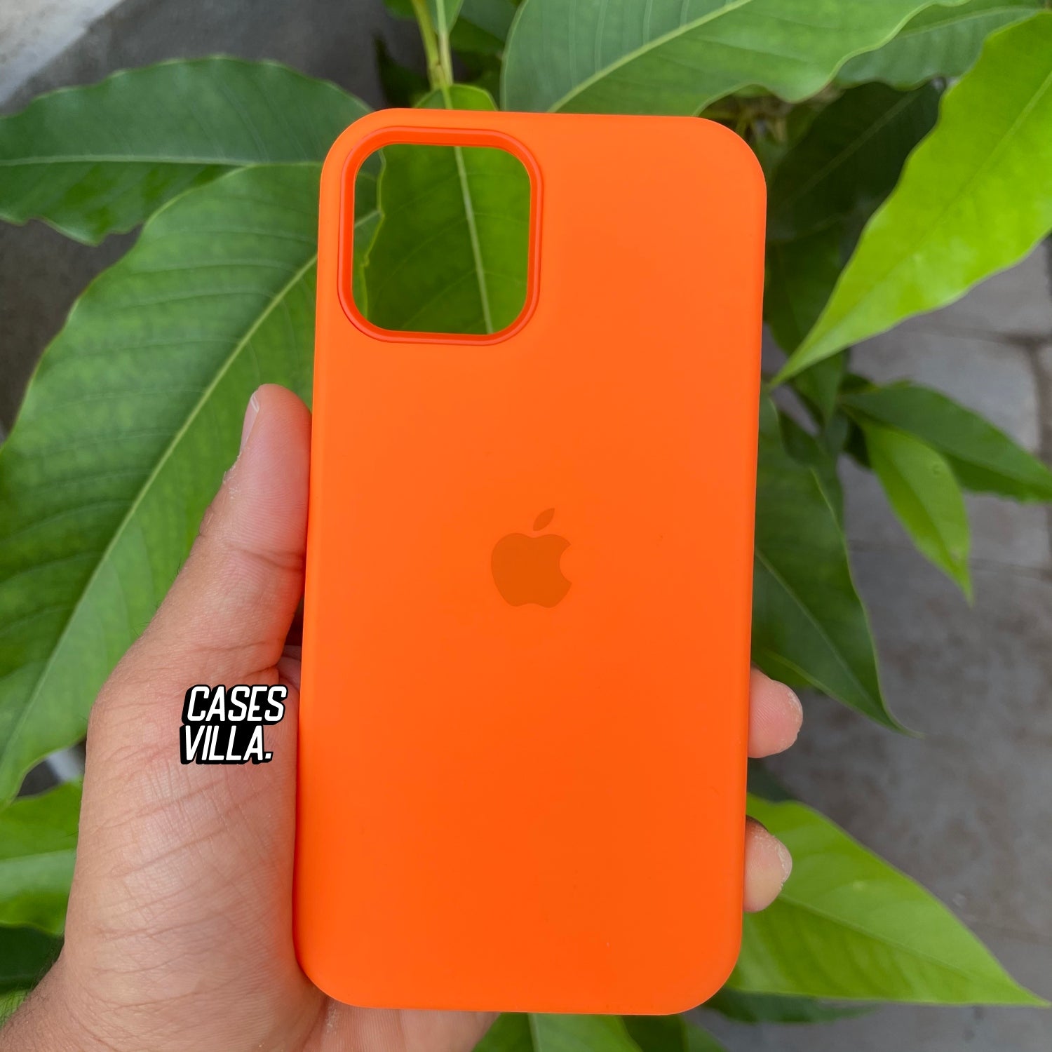 Premium Original Silicone Case with Camera Frame for iPhone 12 Series