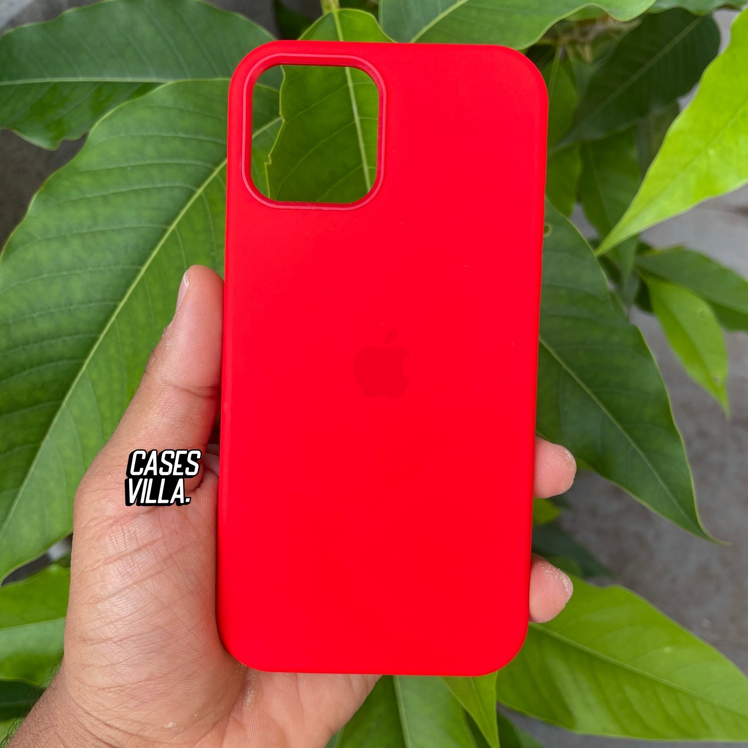 Premium Original Silicone Case with Camera Frame for iPhone 12 Series