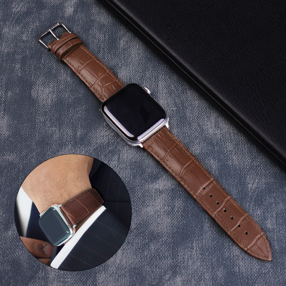 iWatch Genuine Leather Strap / Band for 38/40/41 | 42/44/45/46 | Ultra