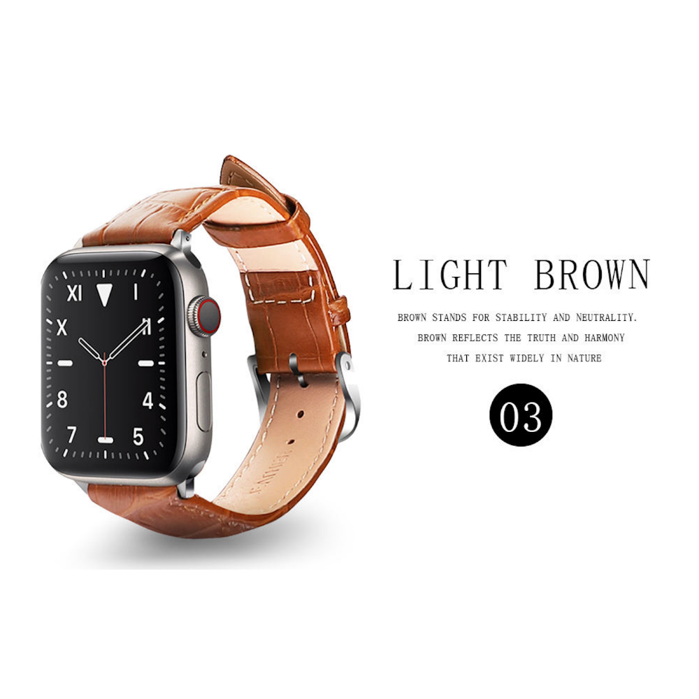 iWatch Genuine Leather Strap / Band for 38/40/41 | 42/44/45/46 | Ultra