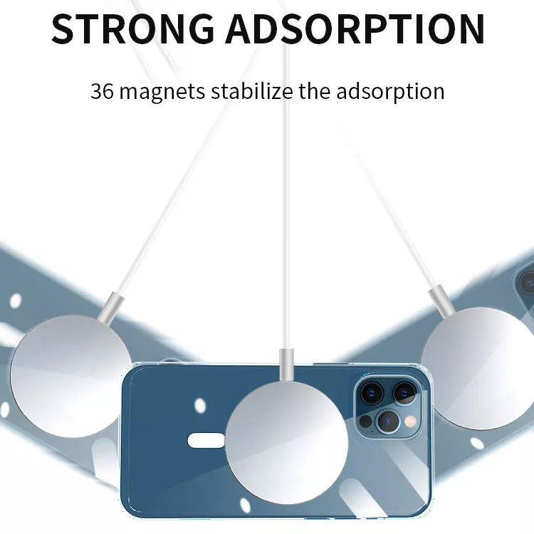 MagSafe Transparent Shockproof Clear Case for iPhone 13 Mini Cover