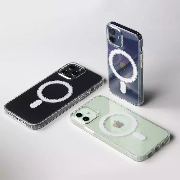 iPhone 13 Cover - MagSafe Transparent Shockproof Clear Case