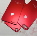 iPhone Red Titanium Alloy Full Curved Front & Back Glass Protection 2
