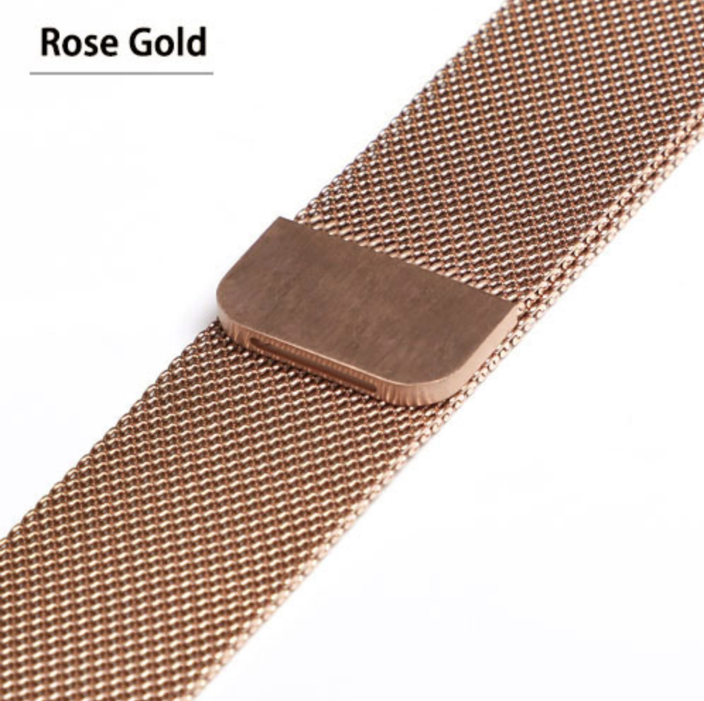 iWatch Milanese Loop Rose Gold