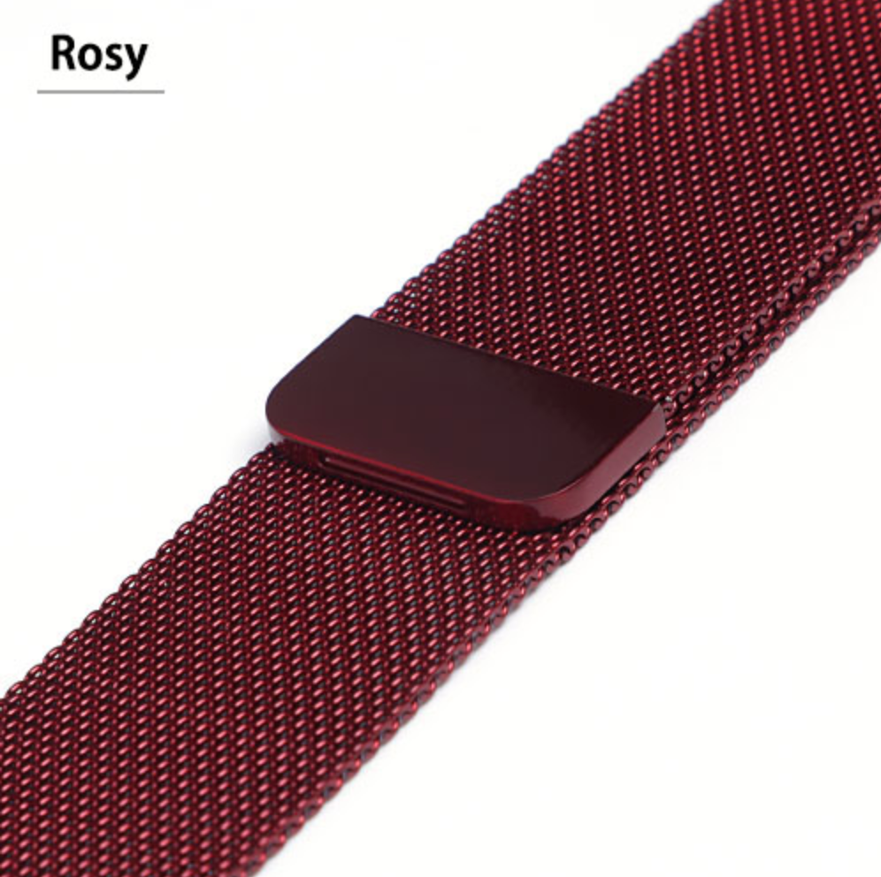 iWatch Milanese Loop Red