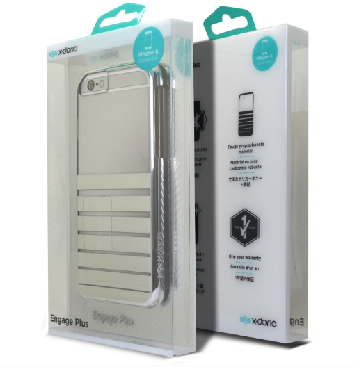 X-Doria Silver Engage Plus Series for Apple iPhone 6/6s 4