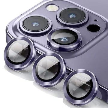 iPhone 14 Series 3D Metal Camera Ring Lens Protector