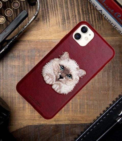 iPhone 12 Pro Max - Santa Barbara Savanna Series Genuine Leather Case Cover