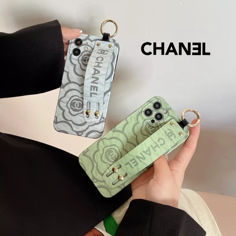 Black White Chanel iPhone 12 Mini Clear Case