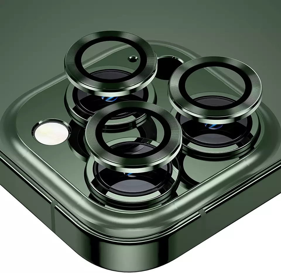 iPhone 14 Series 3D Metal Camera Ring Lens Protector