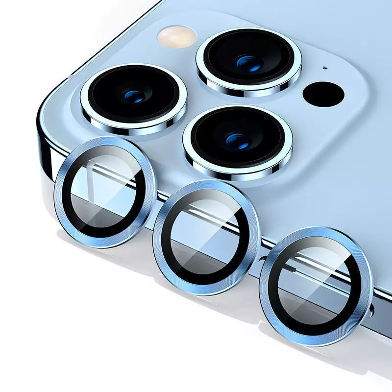 iPhone 14 Series 3D Metal Camera Ring Lens Protector