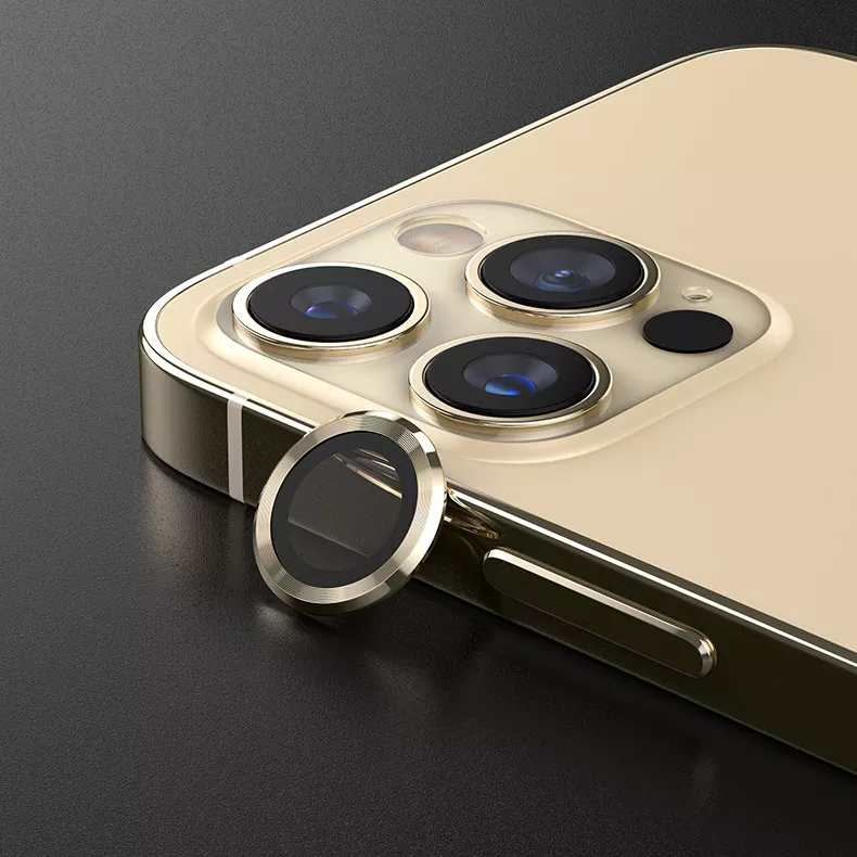 iPhone 14 Series 3D Metal Camera Ring Lens Protector