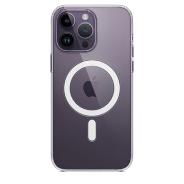 iPhone 14 Pro Max Cover - MagSafe Transparent Shockproof Clear Case