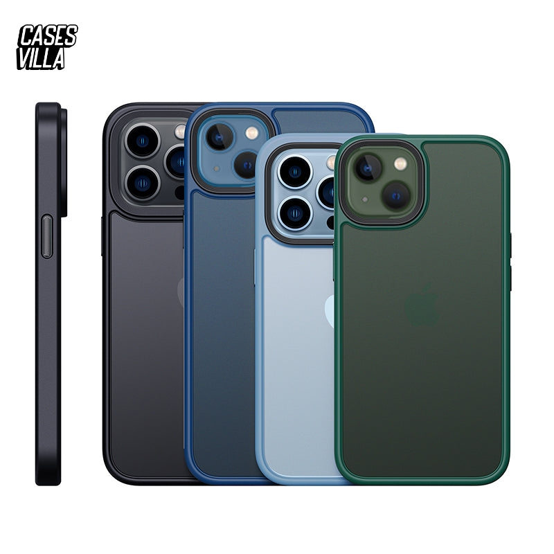 iPhone 14 Plus Case - Premium Frosted Matte Cover Drop & Camera Protection