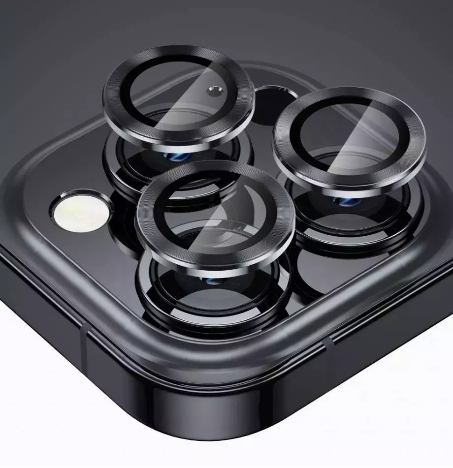 iPhone 14 Series 3D Metal Camera Ring Lens Protector