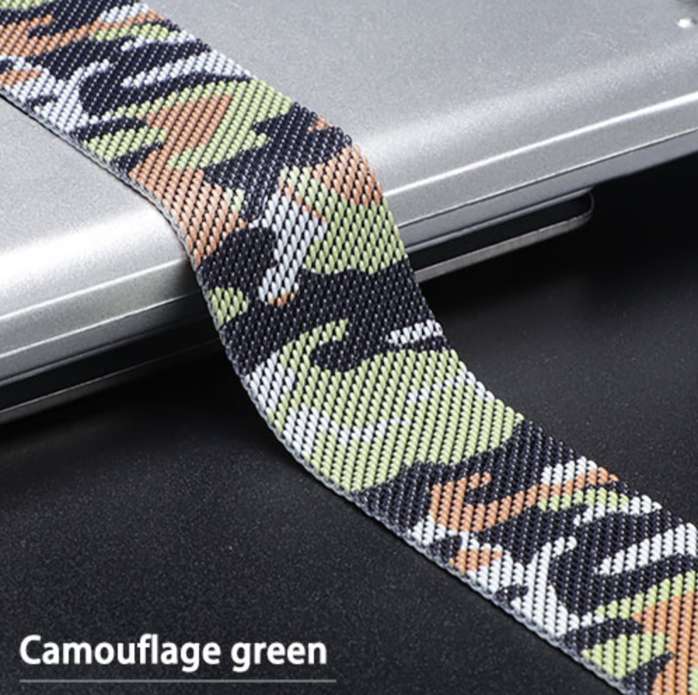 iWatch Camouflage Milanese Loop- 38/40/41 | 42/44/45/46 | Ultra