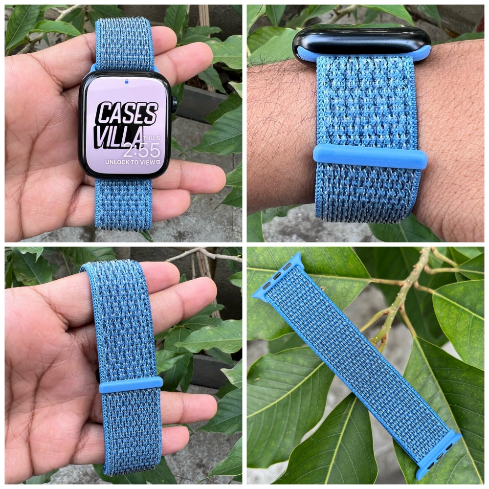 Apple iWatch Nylon Velcro Straps: 49/46/45/44/42mm | 38/40/41 & Series 10 42mm