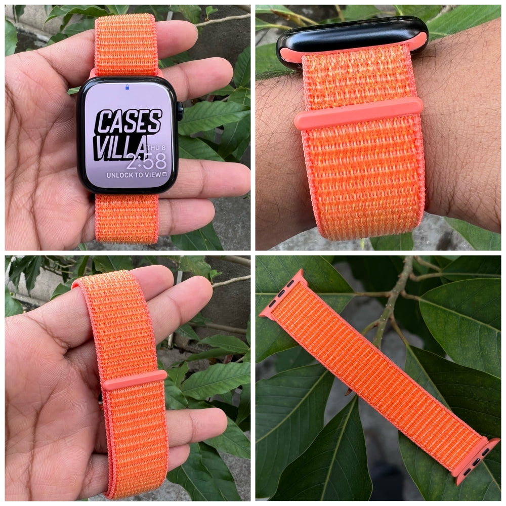 Apple iWatch Nylon Velcro Straps: 49/46/45/44/42mm | 38/40/41 & Series 10 42mm