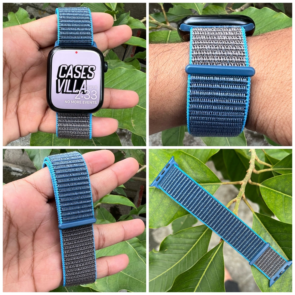 Apple iWatch Nylon Velcro Straps: 49/46/45/44/42mm | 38/40/41 & Series 10 42mm