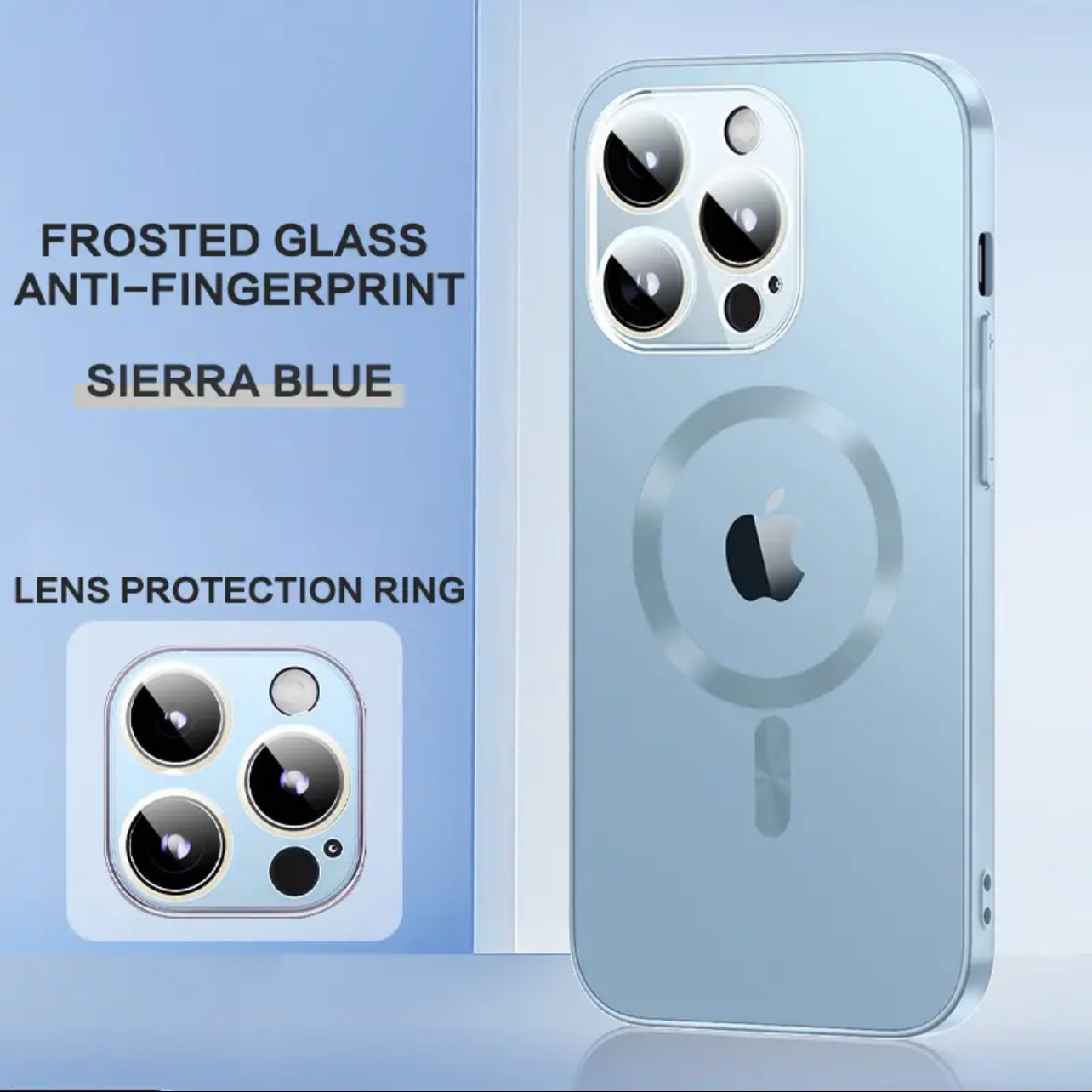 iPhone 13 Pro Cover: New AG Frosted MagSafe Case with Camera Lens Protection