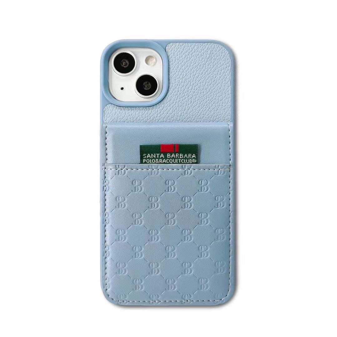 iPhone 13 Cover - Santa Barbara HULDE Series Genuine Leather Case