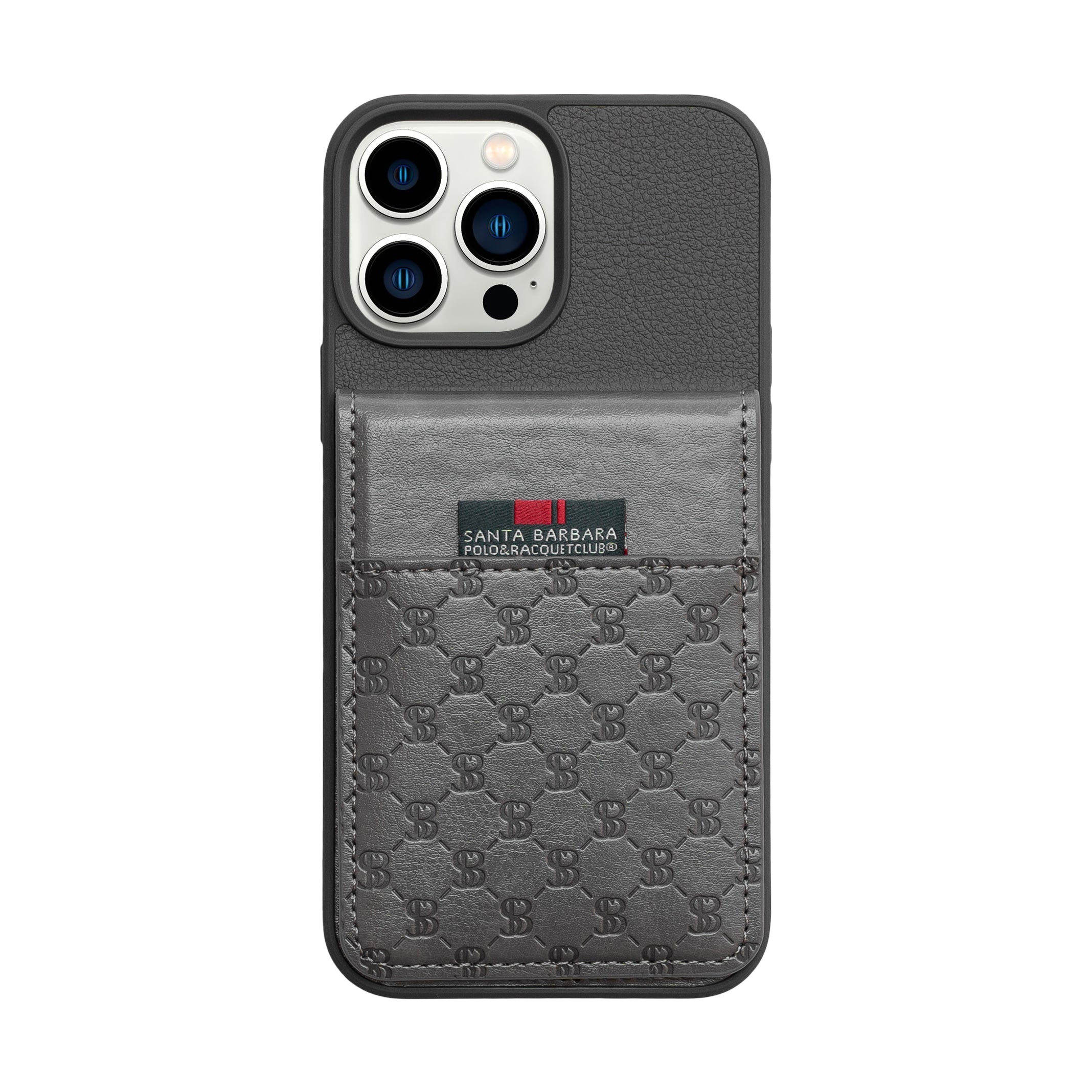 iPhone 13 Pro Cover - Santa Barbara HULDE Series Genuine Leather Case
